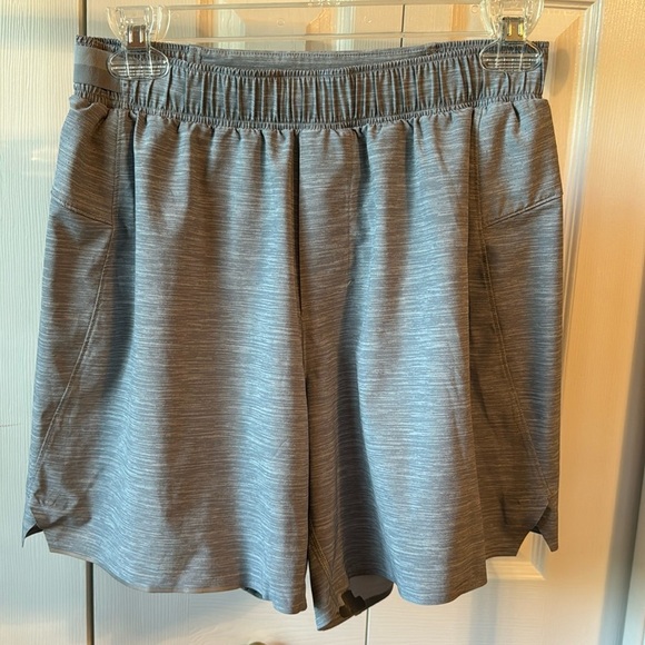 Lululemon Surge Short *6" in Heather Allover Sea Salt Light Cast sz S - Picture 6 of 11